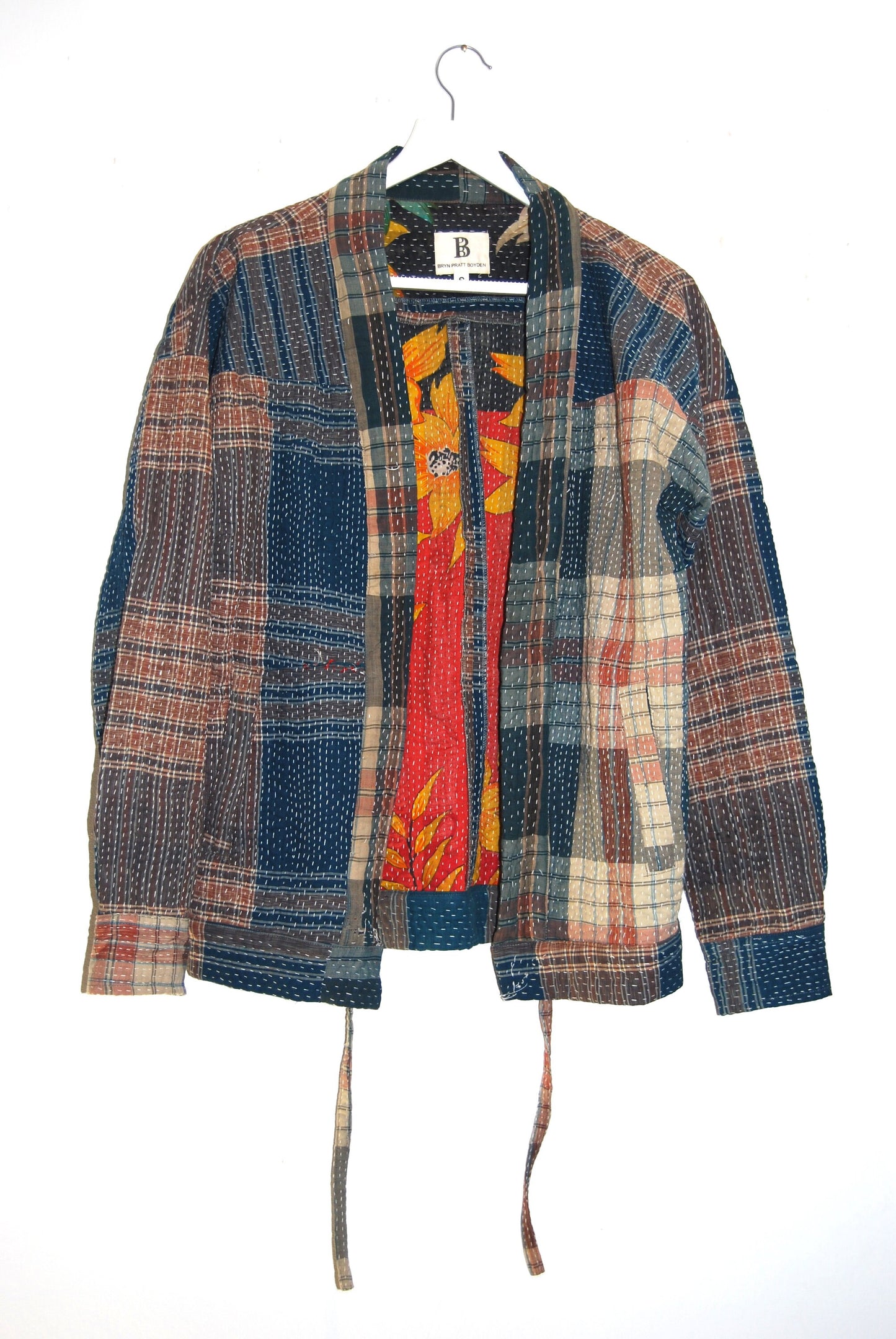Third Reincarnation Jacket Made From An Upcycled Kantha Blanket-Unisex