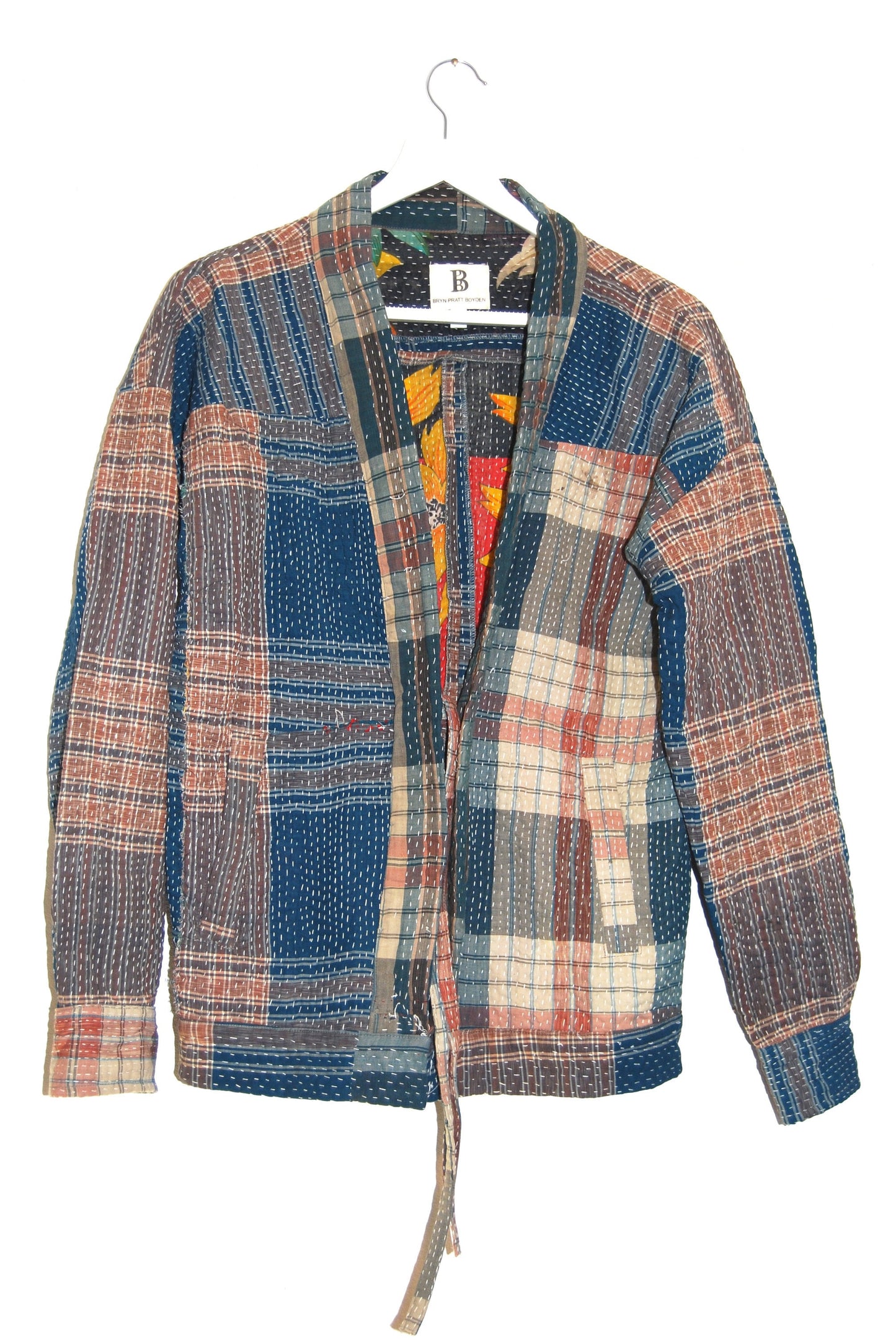 Third Reincarnation Jacket Made From An Upcycled Kantha Blanket-Unisex