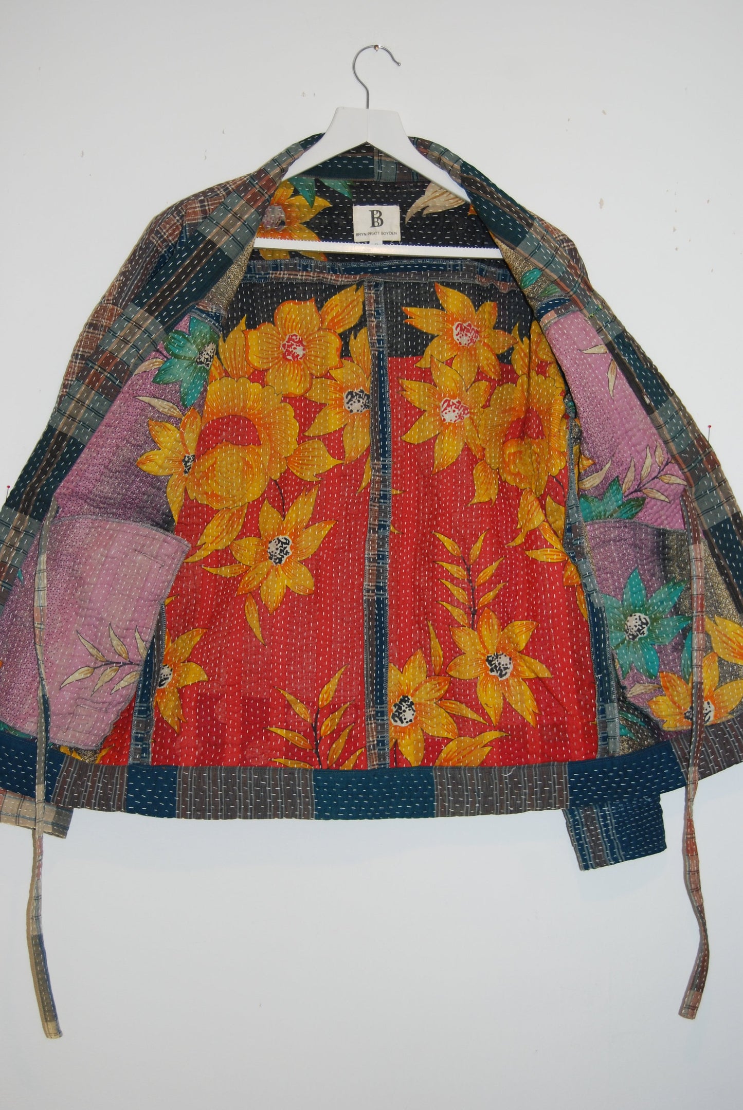 Third Reincarnation Jacket Made From An Upcycled Kantha Blanket-Unisex