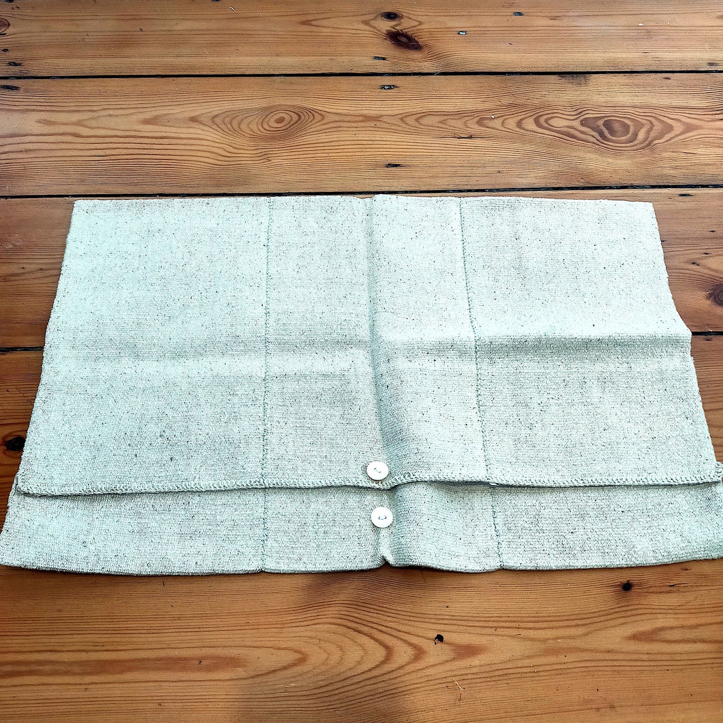 Handloom Organic Cotton Indigo Cushion From Assam India