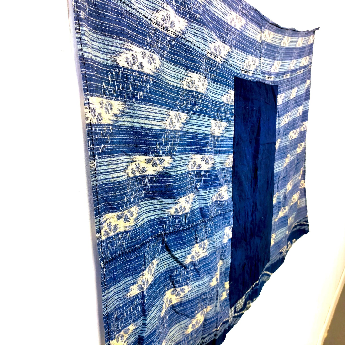 Japanese Boro, Vintage Natural Indigo Handloom Denim