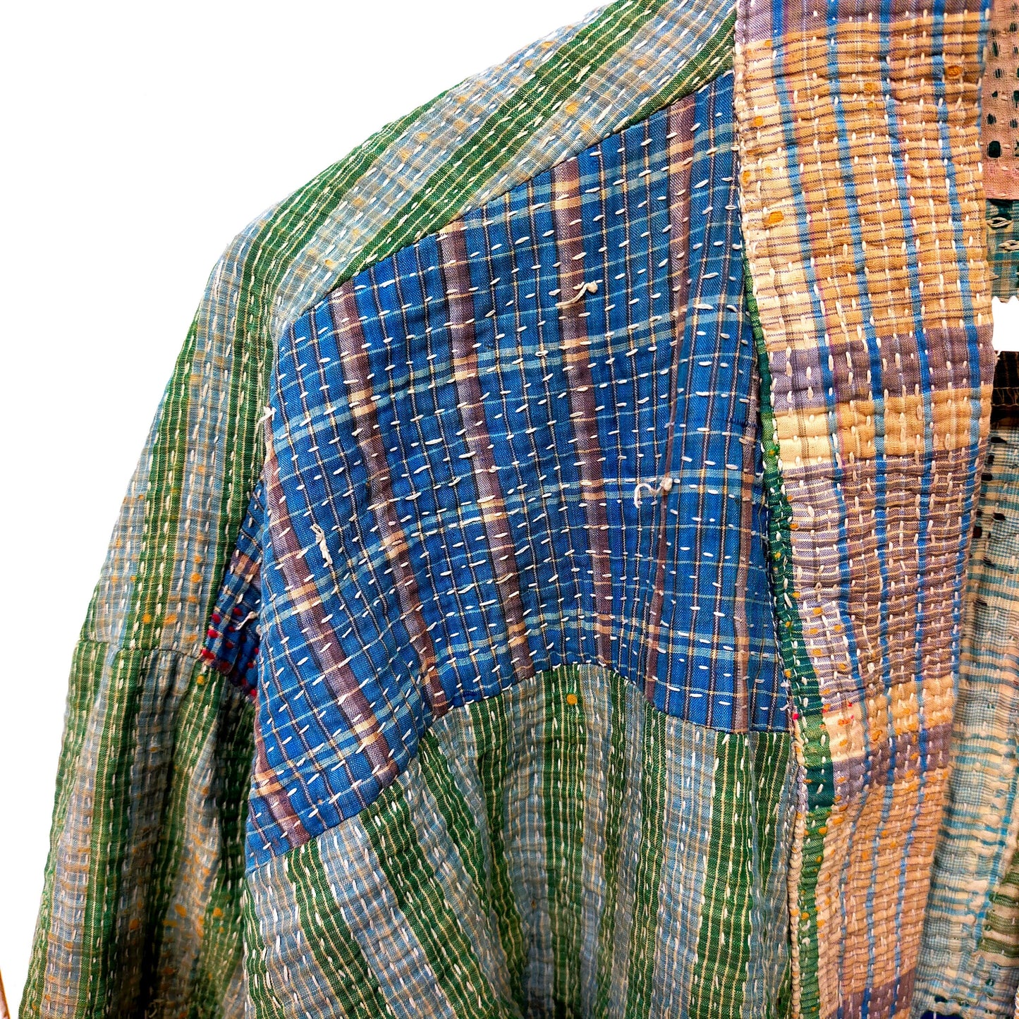 Third Reincarnation Jacket Made From A Recycled Kantha Blanket