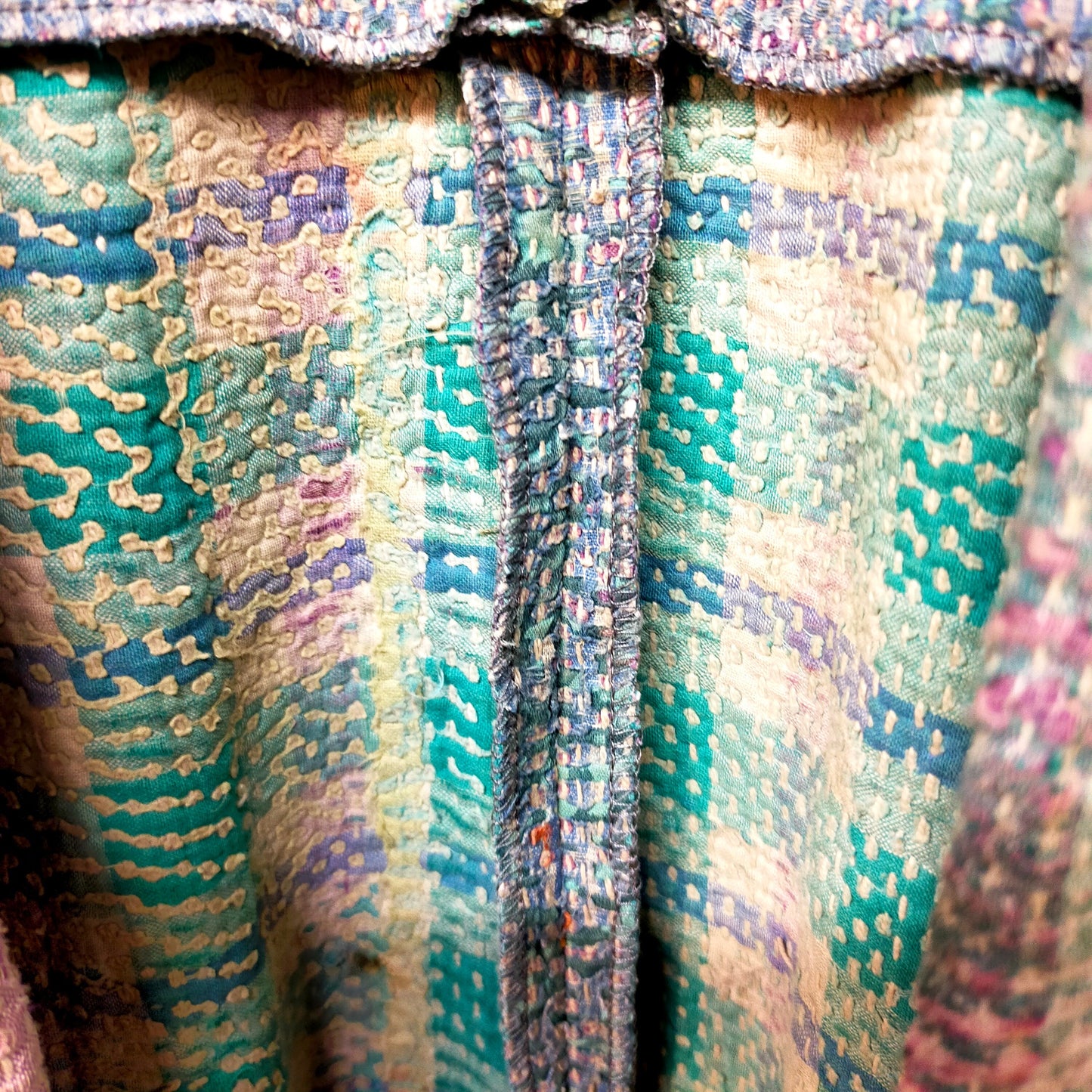 Fair Trade Kantha Kimono Jacket -Unisex