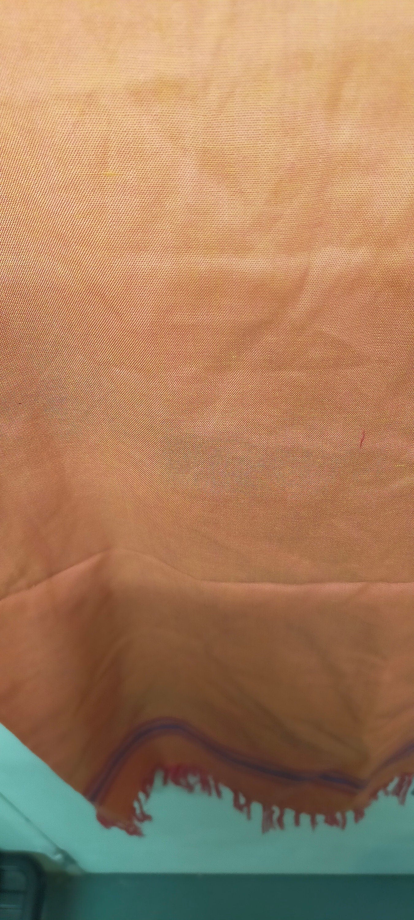 Two Tone, Handwoven Indian Khadi Pink Yellow Cotton Shawls