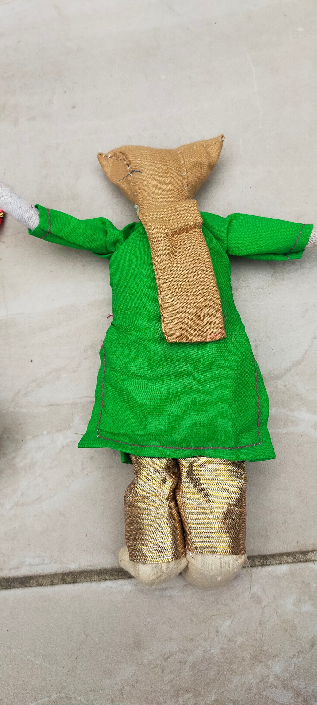 Set Of 2 Handmade Dolls From The Meghwal Tribe Of Kutch Gujarat Christmas Decorations