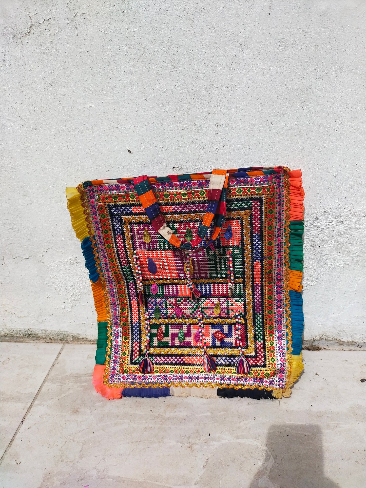 Hand-Stitched Banjara Bag From The Rabari Tribe of Kutch, India