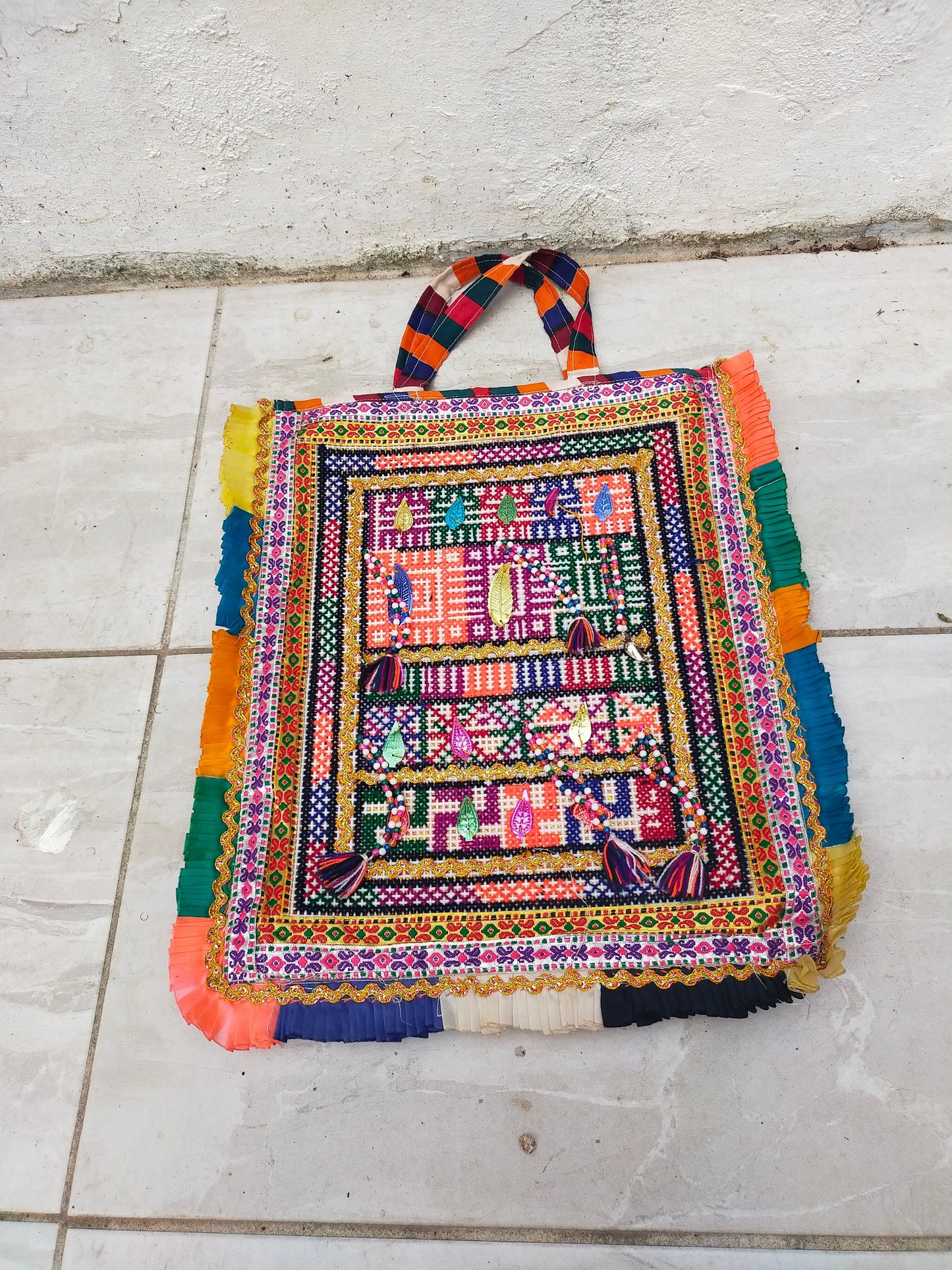 Hand-Stitched Banjara Bag From The Rabari Tribe of Kutch, India