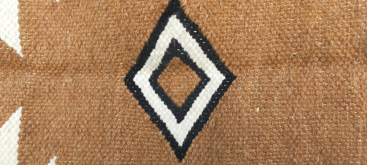 Handwoven Thick Quality 'Kharad' Rug From Kutch, Gujarat