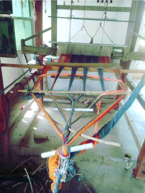 Handwoven Desi Wool (indian wool) Indigo Shawls/Throws From Kutch Gujarat - Handloom