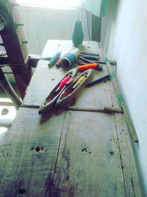 Handwoven Desi Wool Indigo Shawls/Throws