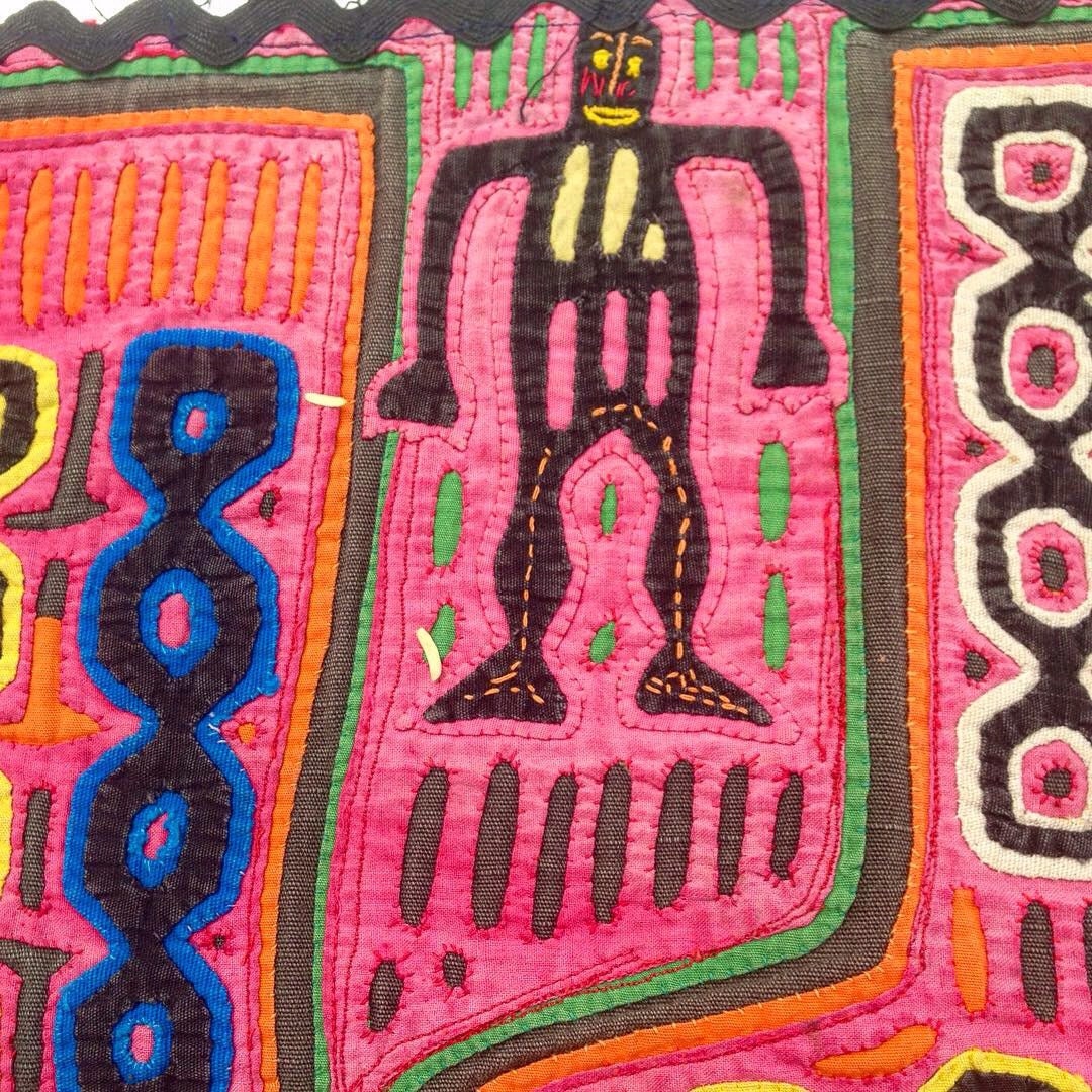 Rare Kuna Mola Reverse Appliqué From Panama