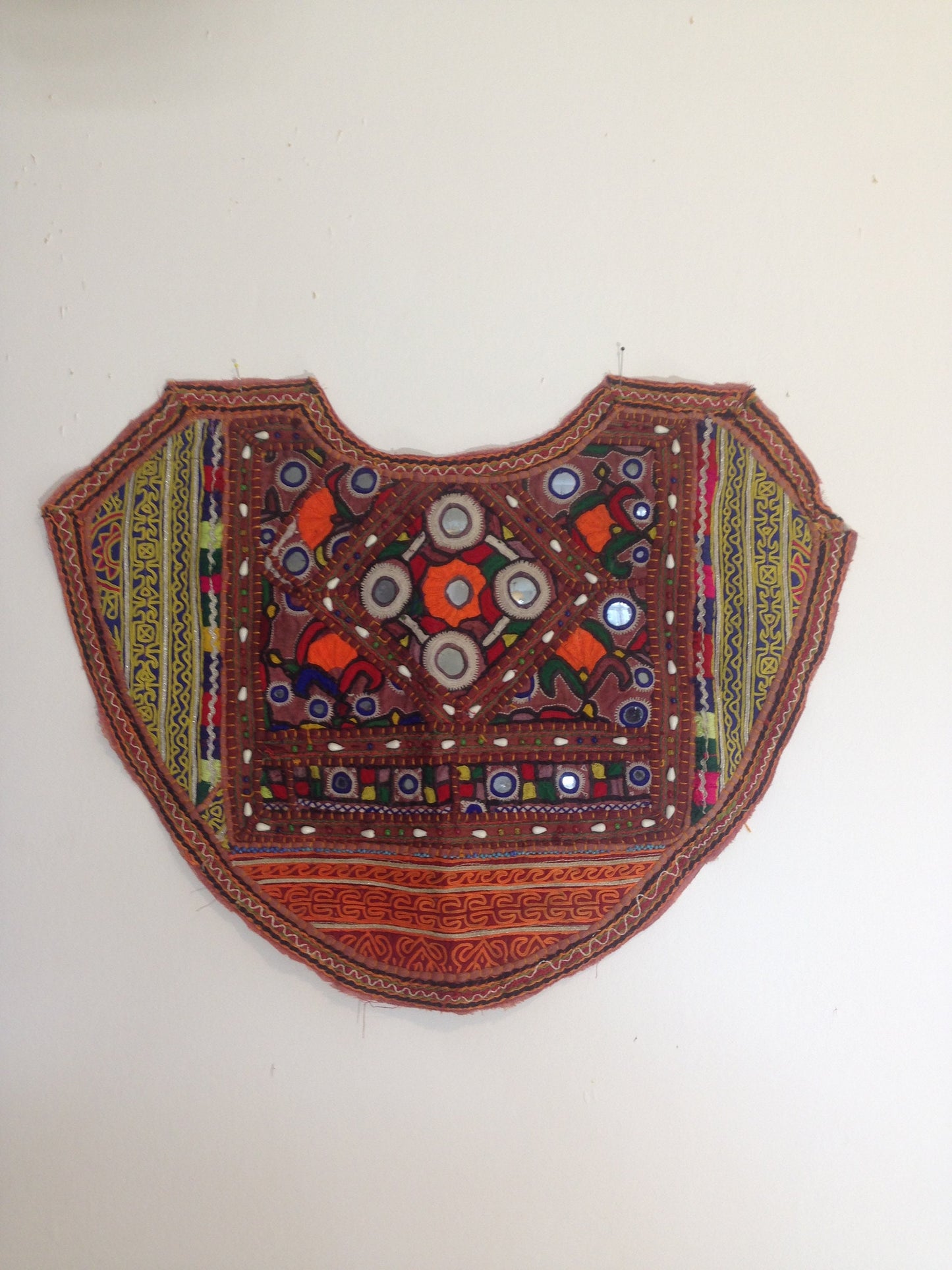 Kutchi Banjara Beaded Yoke Wall Hanging