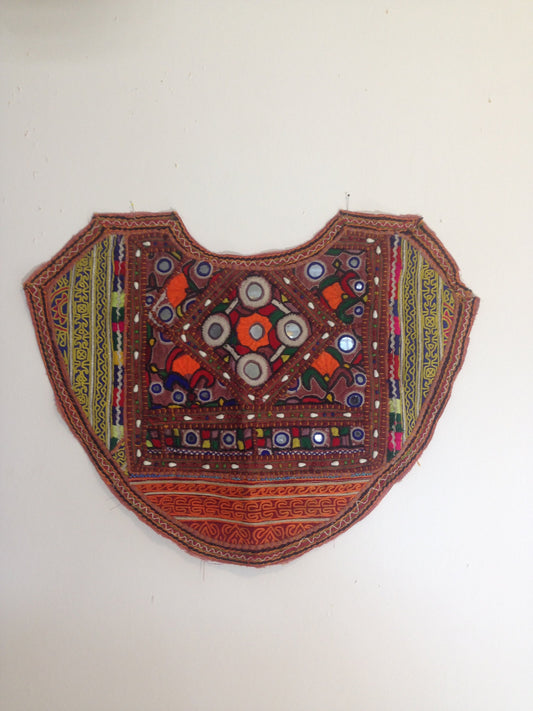 Kutchi Banjara Beaded Yoke Wall Hanging