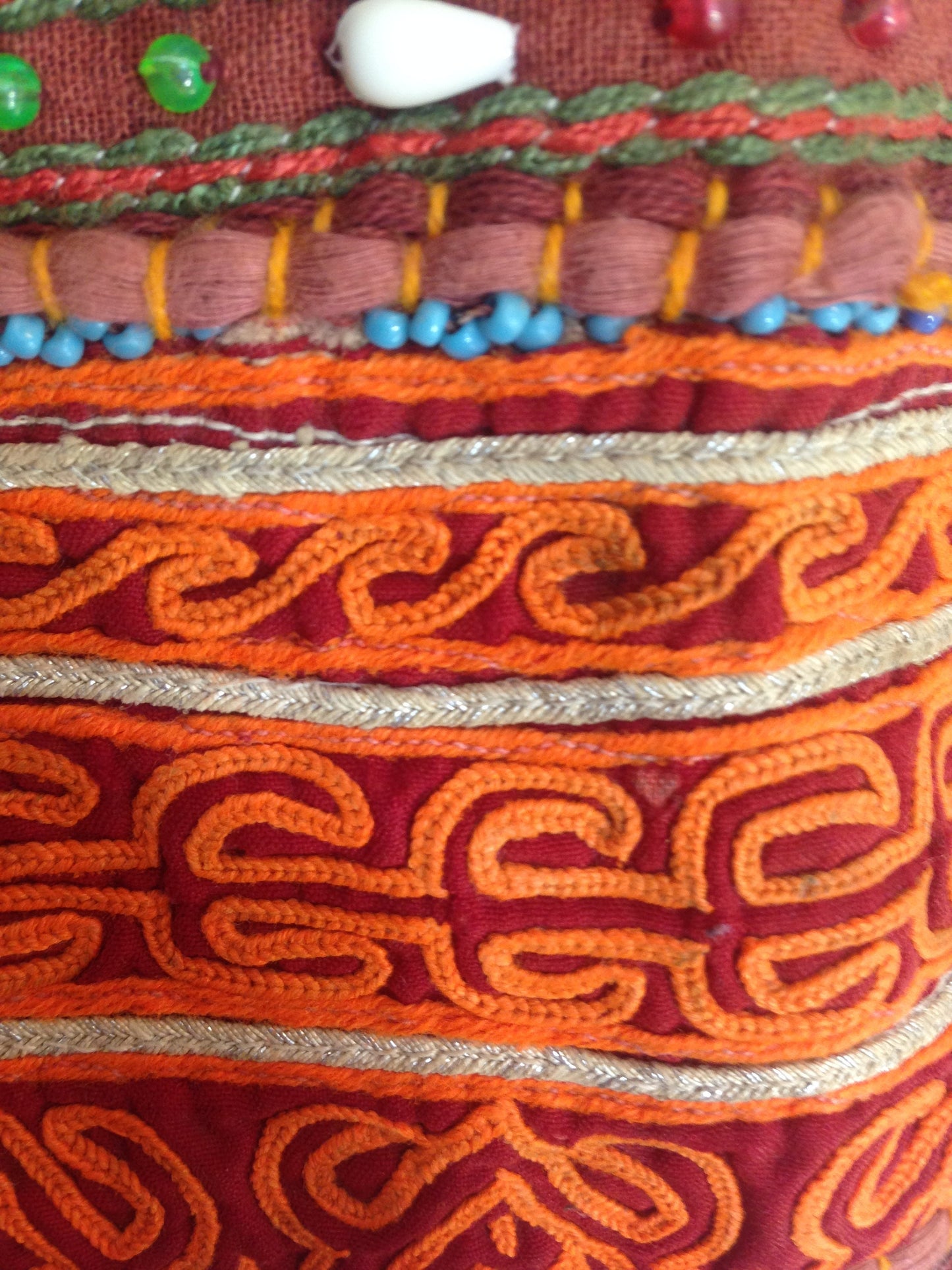 Kutchi Banjara Beaded Yoke Wall Hanging