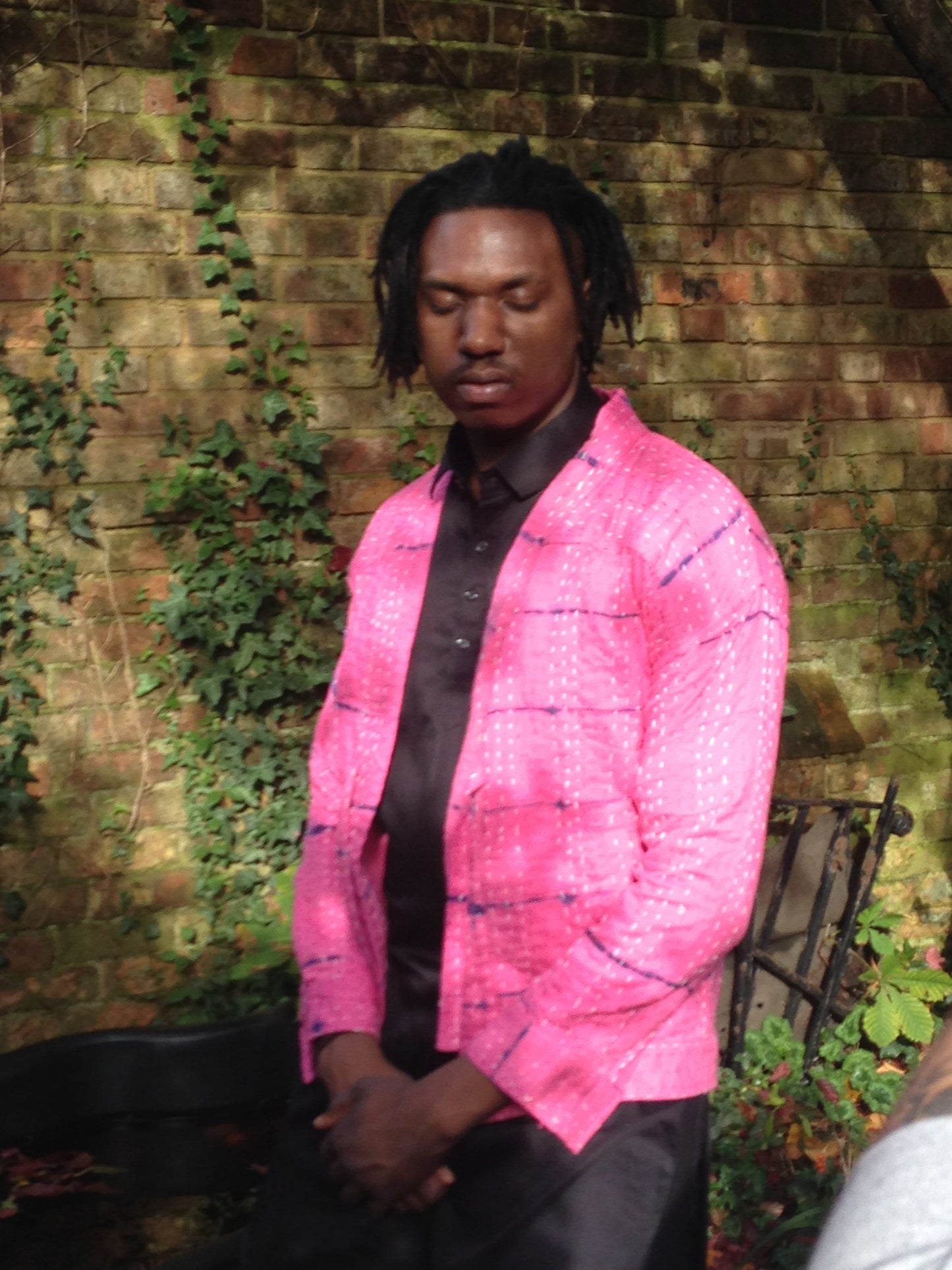Handmade Pink Fair Trade Unisex Shibori Tie Dye Kantha Jackets