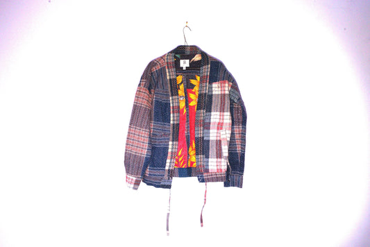 Third Reincarnation Jacket Made From An Upcycled Kantha Blanket-Unisex