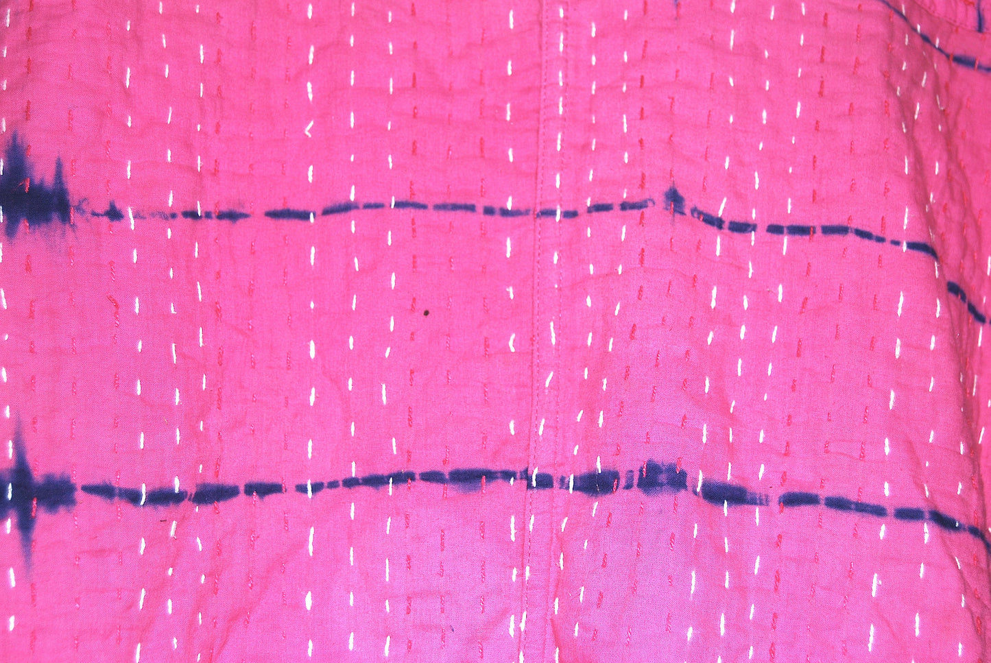Handmade Pink Fair Trade Unisex Shibori Tie Dye Kantha Jackets