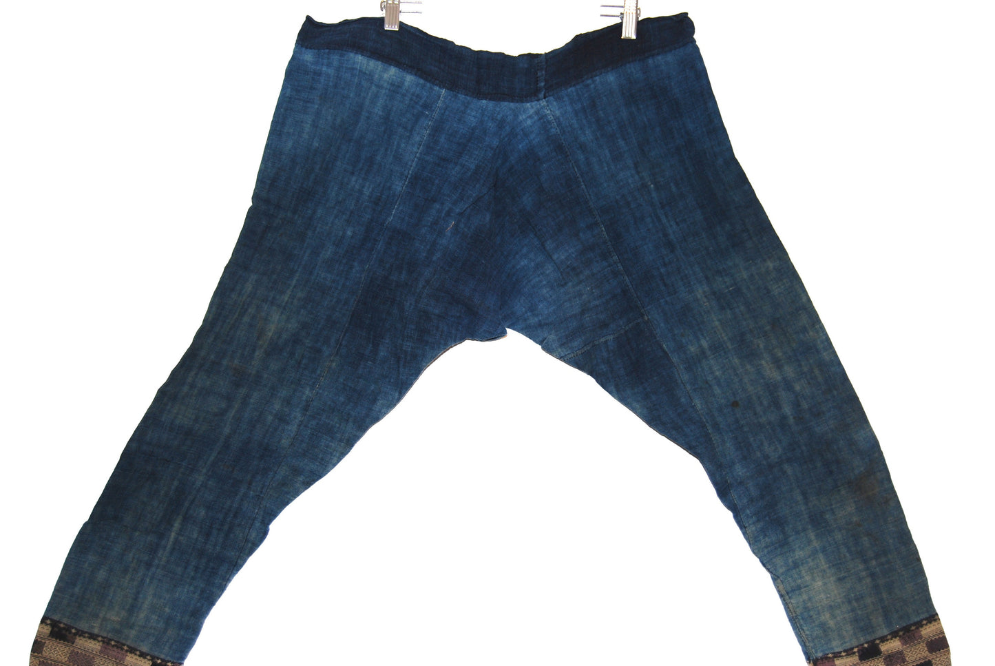 Vintage tribal Dao women's trousers from Dien Bien, north Vietnam