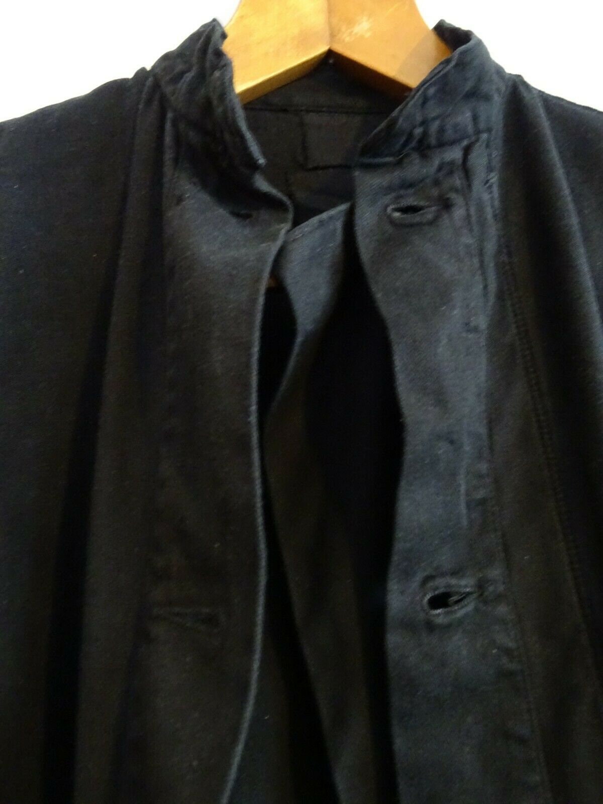 Vintage Vietnam Era US Army Waxed Cotton Gas Shirt Jacket