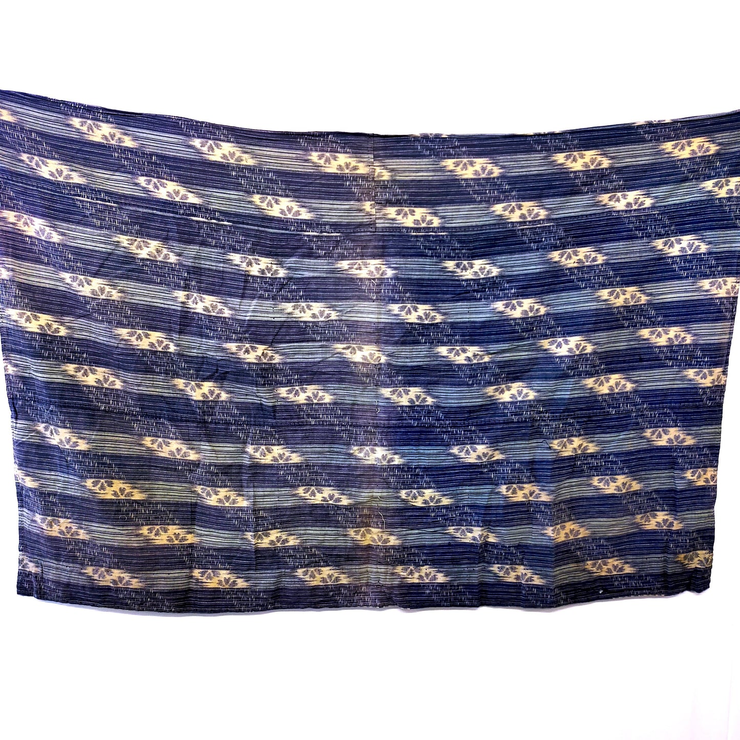 Japanese Boro, Vintage Natural Indigo Handloom Denim