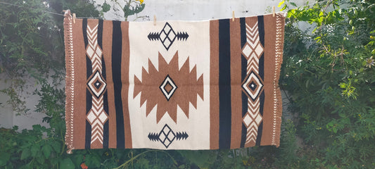 Handwoven Thick Quality 'Kharad' Rug From Kutch, Gujarat